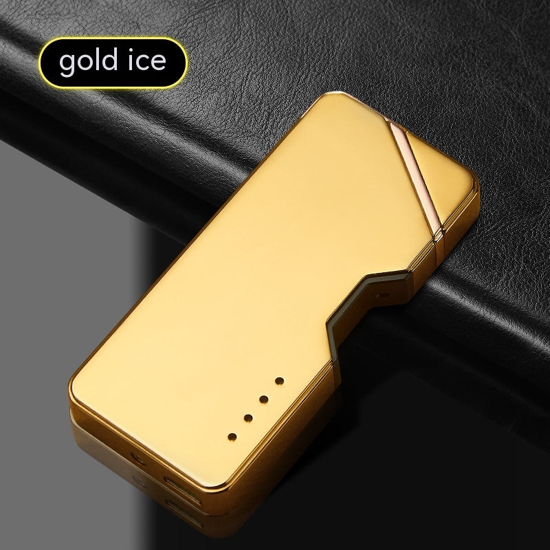 Métal Photoélectrique Induction Double Cigarette Lighter