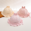 Bandeau d'oreilles de lapin pour enfants avec visage de lapin cartoon