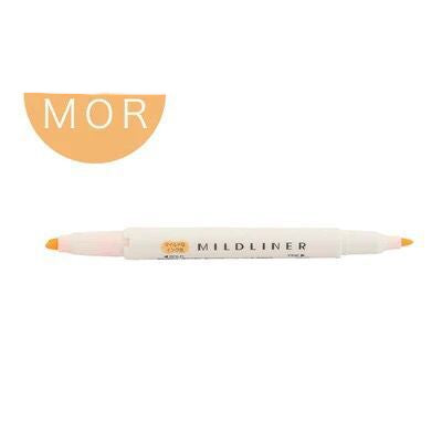 Stylo de marquage de couleur double tête élégant et doux