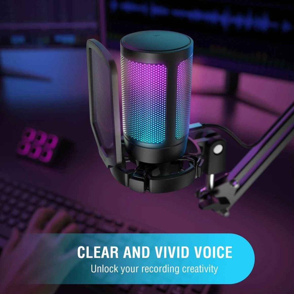 Microphone de jeu Condenseur USB