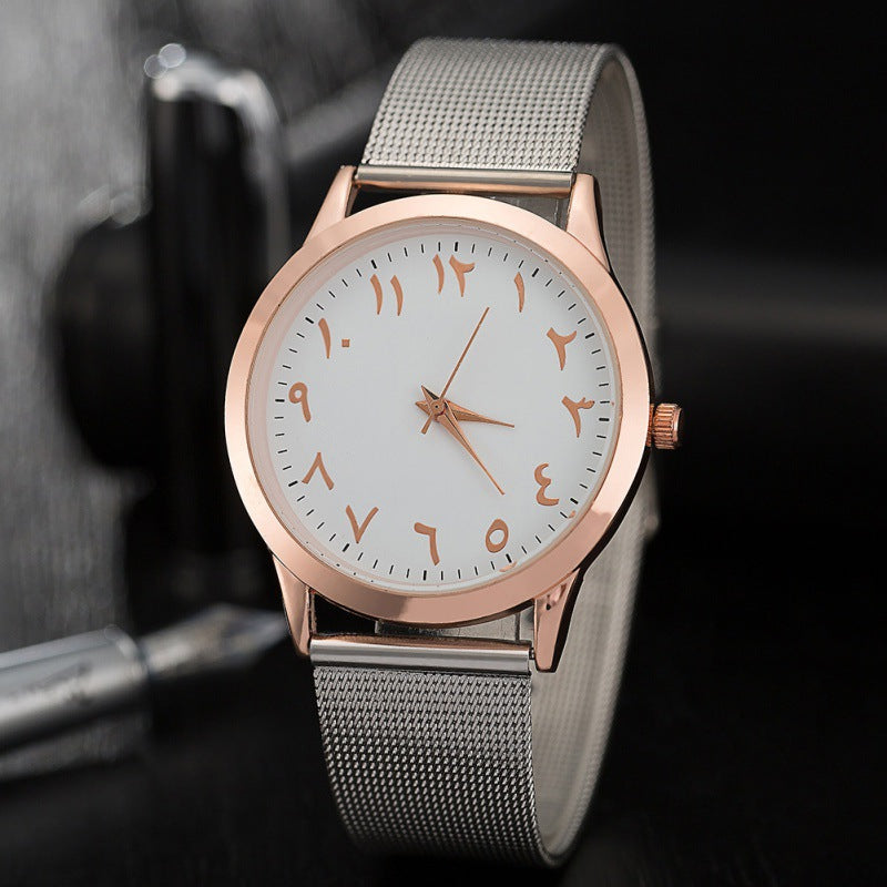 Montre élégante avec un design de cadran distinct