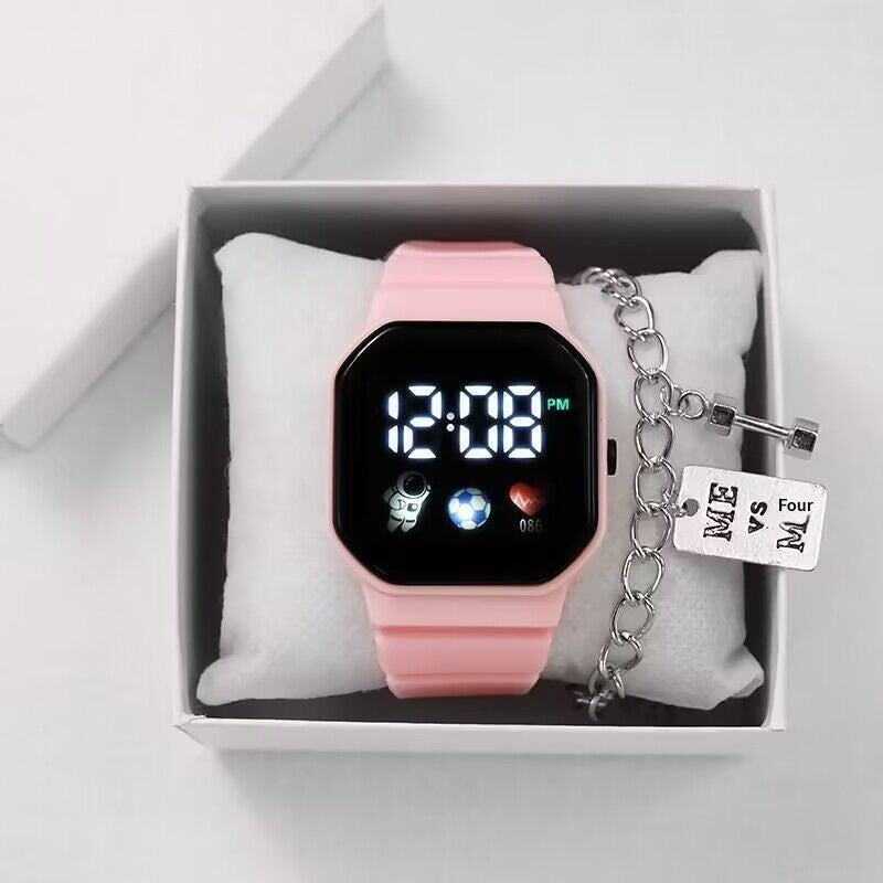 Sleek, Fashionable, Niche-design Montre numérique étanche