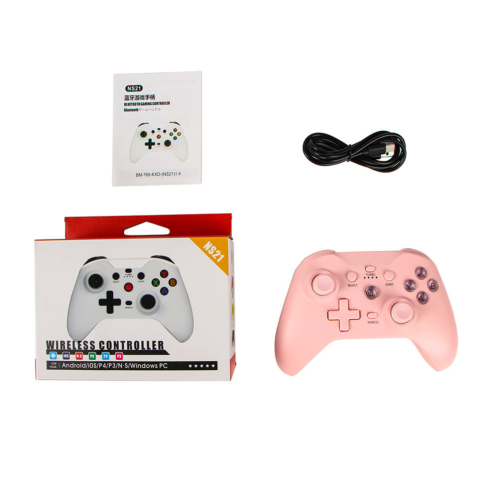 Poignée de jeu sans fil Bluetooth Support Android Ios Pc Jeux informatiques