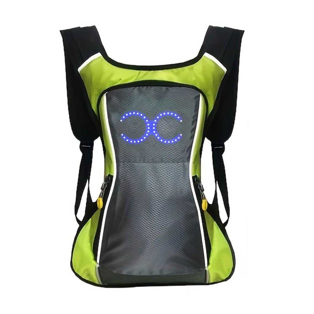 Sac à dos LED coloré et élégant avec musiqueSynchronisé Effets d'éclairage dynamique