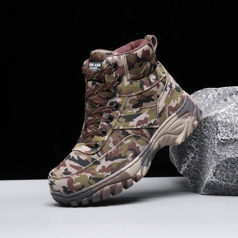 Bottes de neige de plein air en polaire pour hommes