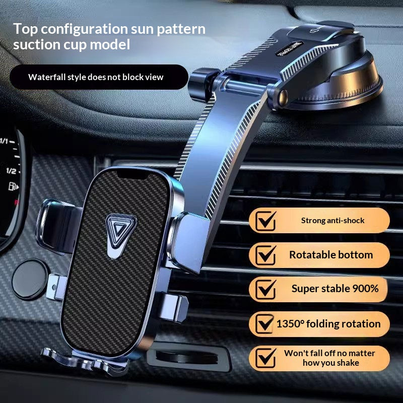 Support de téléphone de voiture pour le tableau de bord et la console du centre