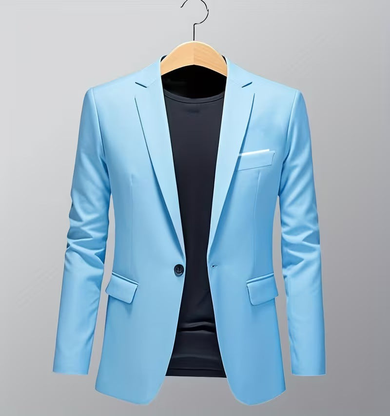 Hommes Business-Casual costume formel style coréen