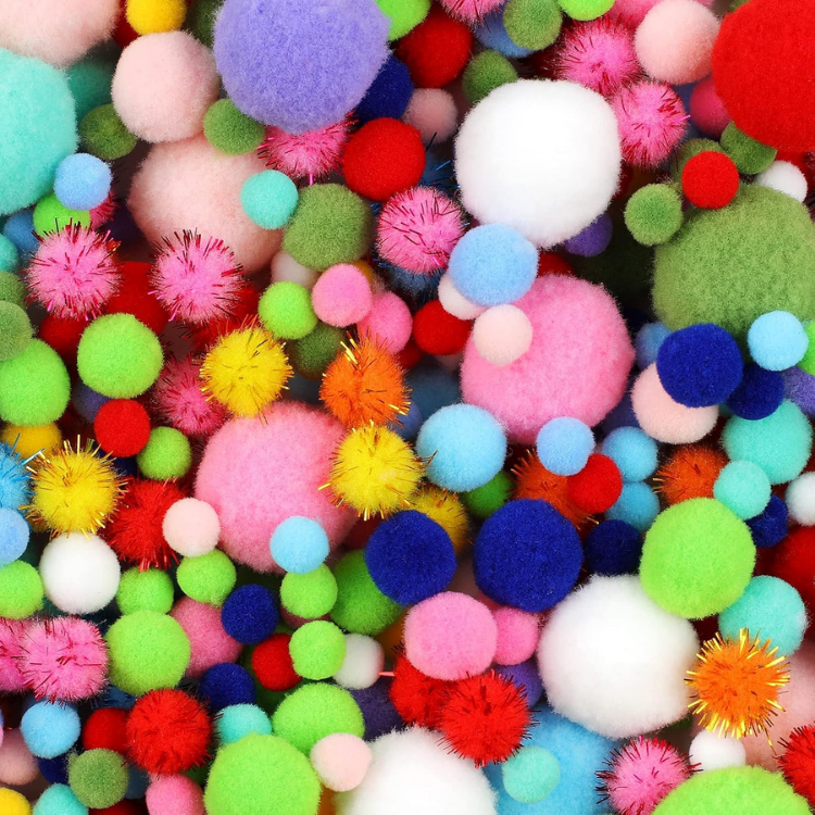 900 Pommes en vrac multicolores Arts et artisanat