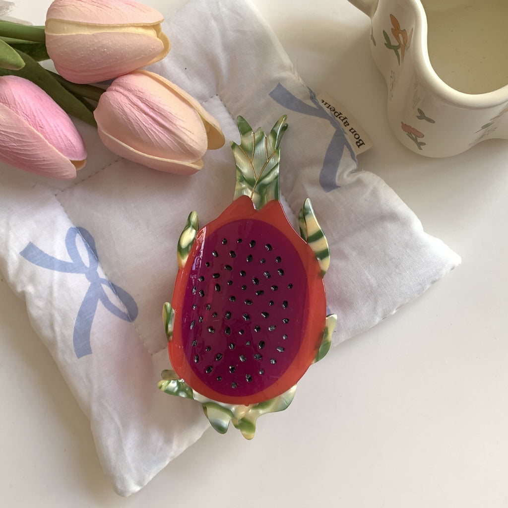 Poignée de fruits Accessoires pour cheveux acétate minoritaire