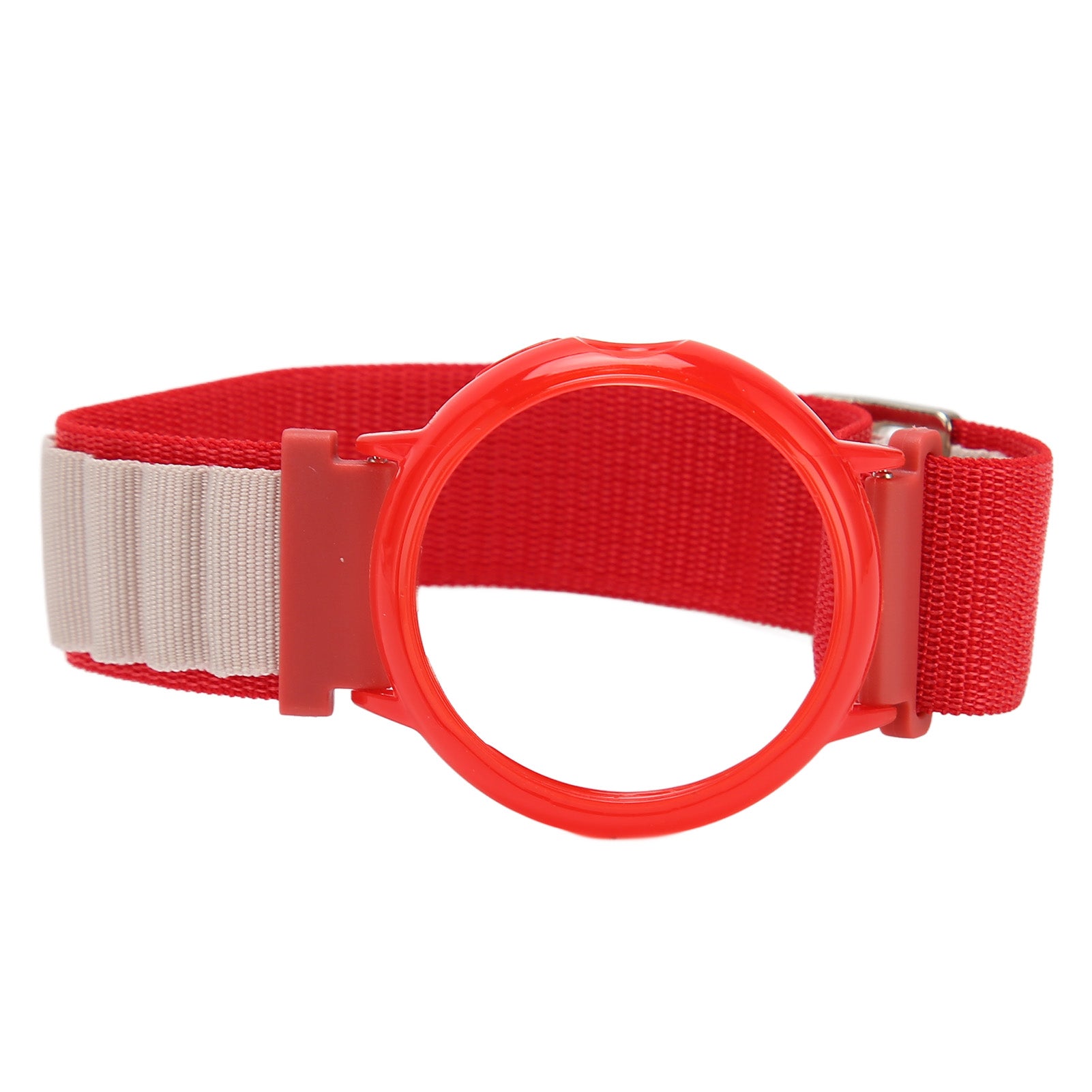 Bracelet stretch Nylon Woven Loop Watch avec boîtier de protection en plastique pour goog