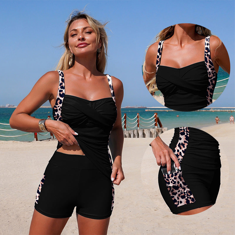 Maillot de bain de sport bi-pièce pour femmes