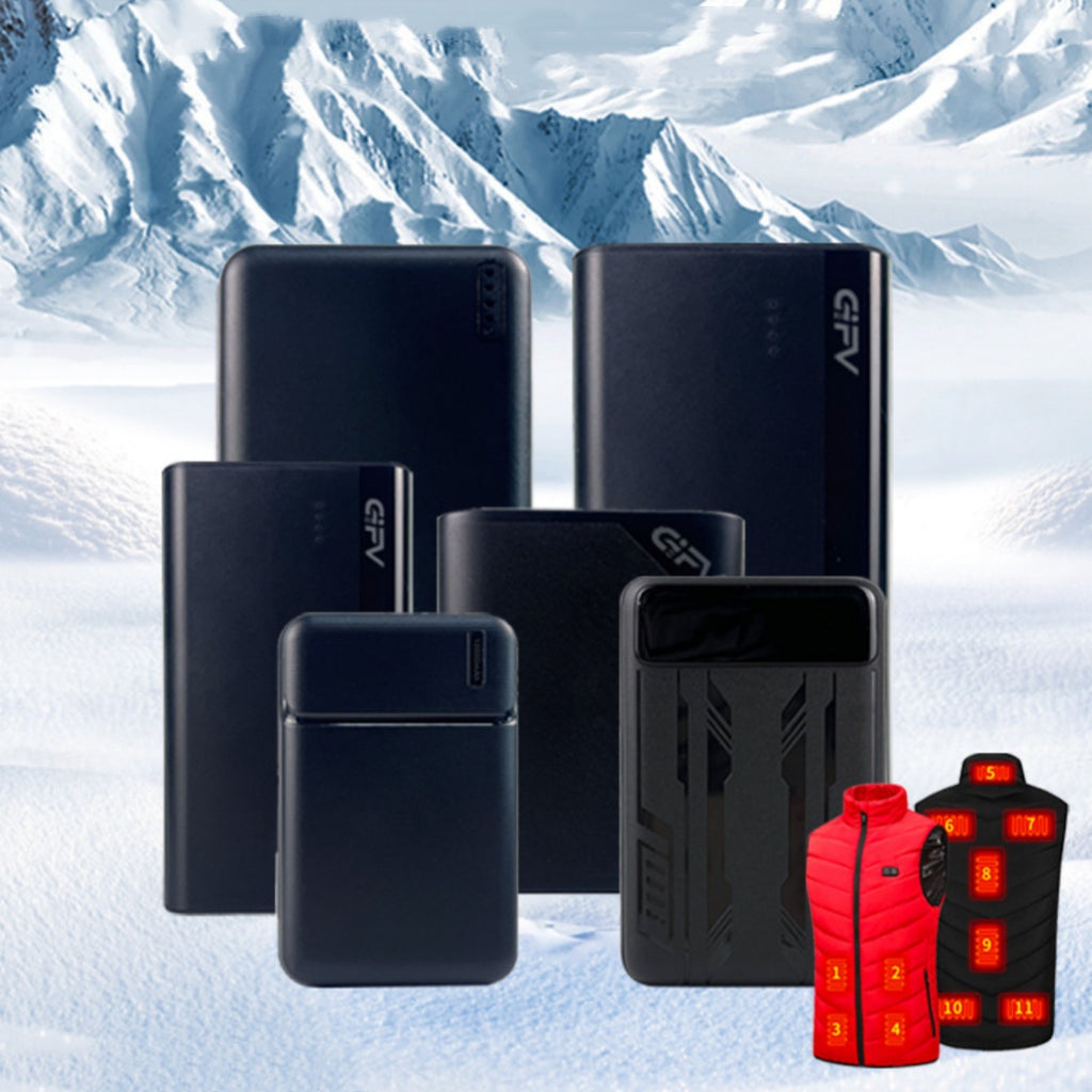 Power Bank Chauffage à haut courant Vêtements de chauffage