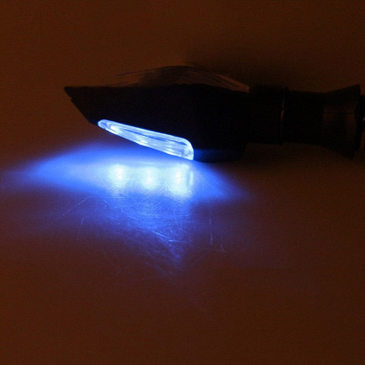Signal de virage modifié de motocyclette Lumineux double face