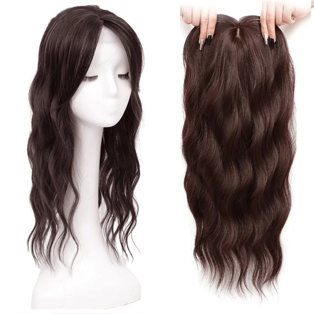 European and American style hand-woven lace hair extension piece
