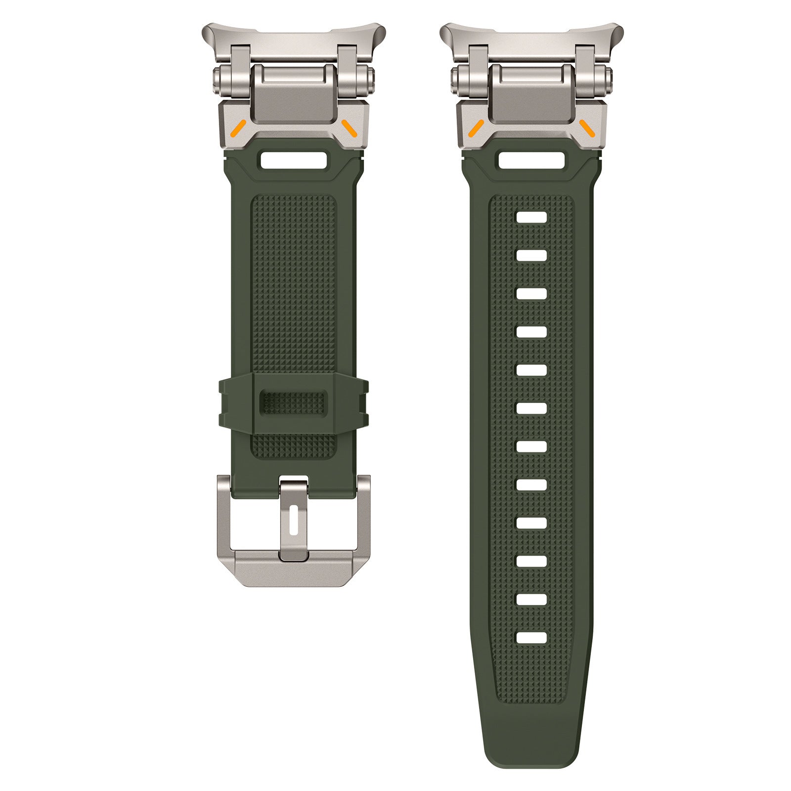 Applicable à 7 Génération Ultra Watch Mecha Style TPU Silicone Explorer Strap