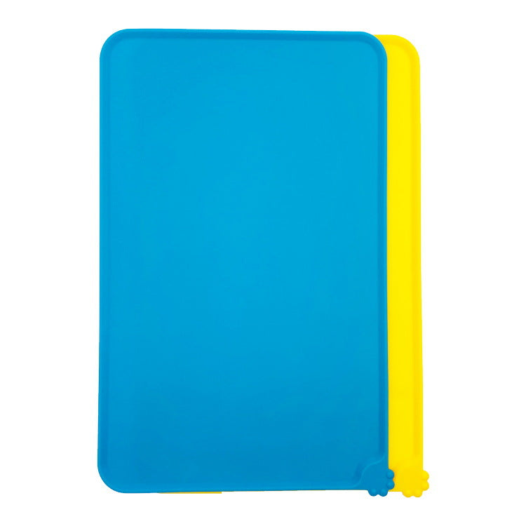 Nourriture Grade Silicone Pet Placemat Square Waterproof Non-Slip Diet Mat Cat Dog Pet Pad