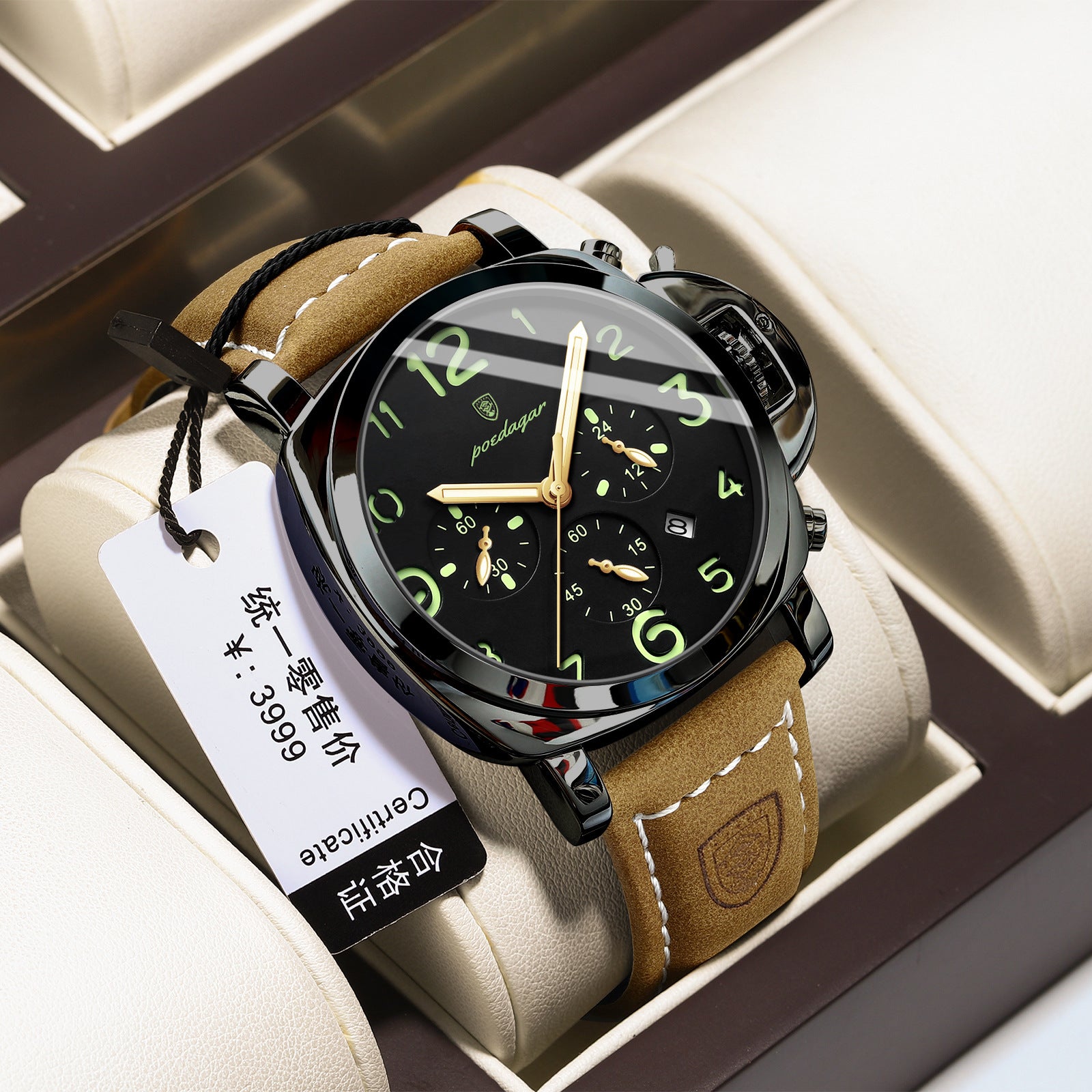 Montres de mode pour hommes