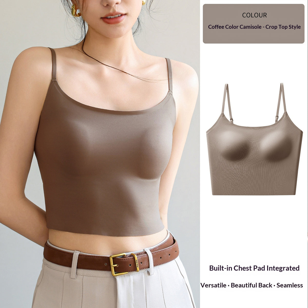 Flawless Liquid Foundation Femmes Sous-vêtements Skin-tone Vest