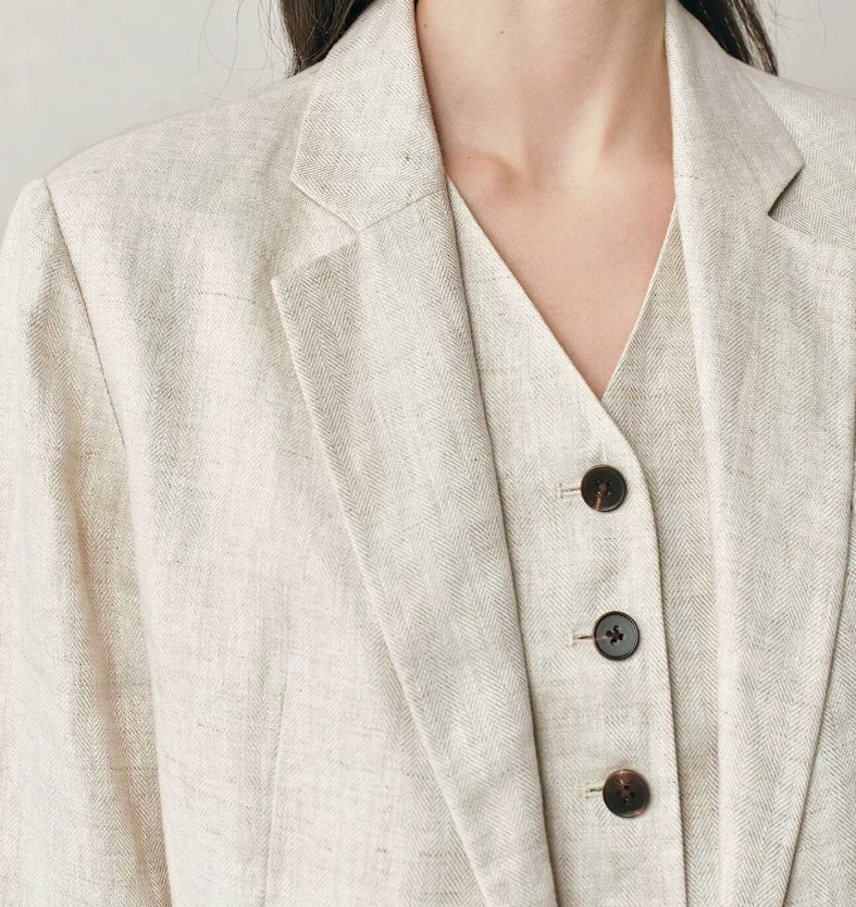 Blazer Chic pour les vêtements de travail Relaxed et Casual Outerwear