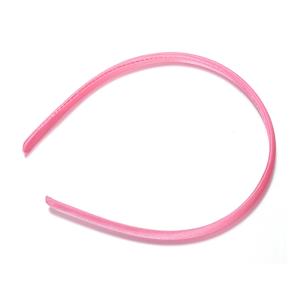 Couleur Bande de tête Diy Cloth Wrapper Accessoires Ruban Cloth Bande de tête Ornement Matériel entier