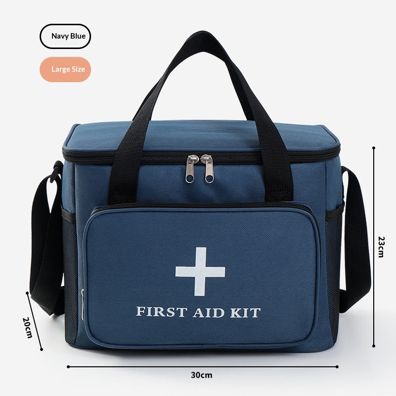 Sac de rangement en médecine portable à l'extérieur du ménage
