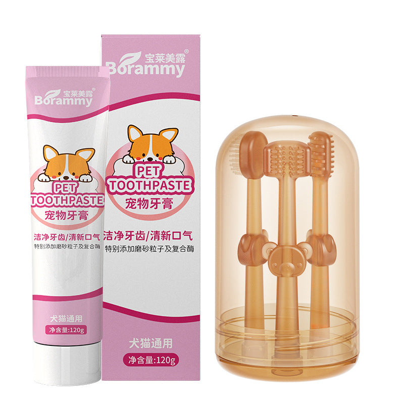 120g Chien Brosse dentaire Soins buccaux Dentifrice de chat comestible