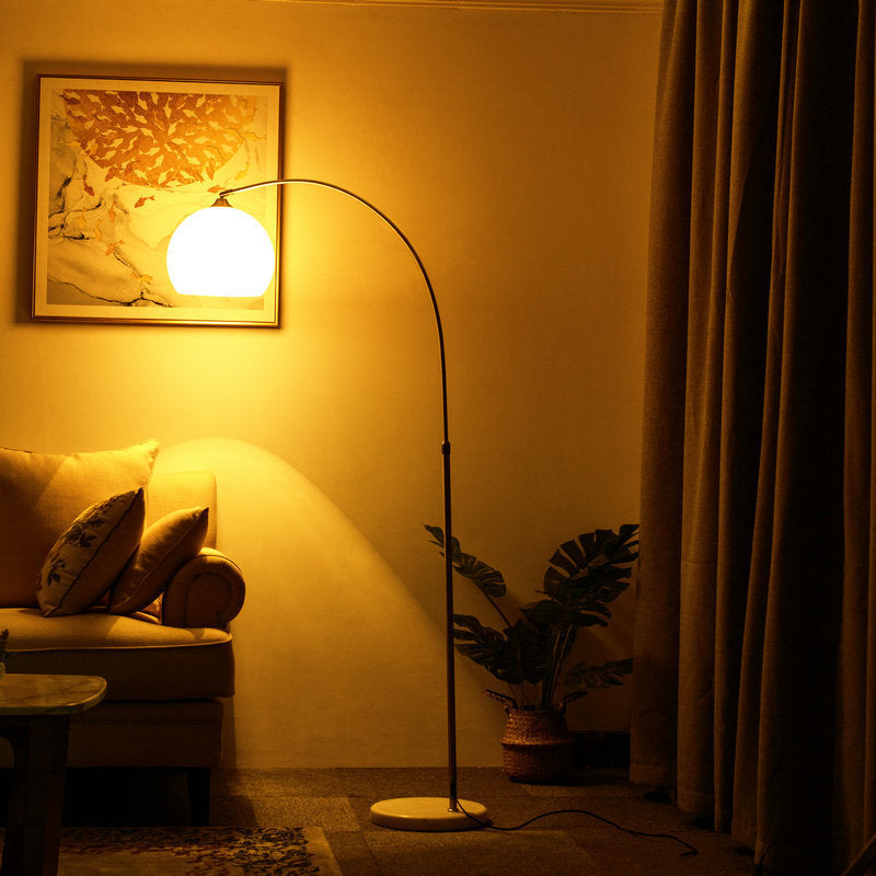 Lampe moderne de plancher de pêche minimaliste
