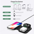 Mode magnétique sans fil Chargeur trois en un