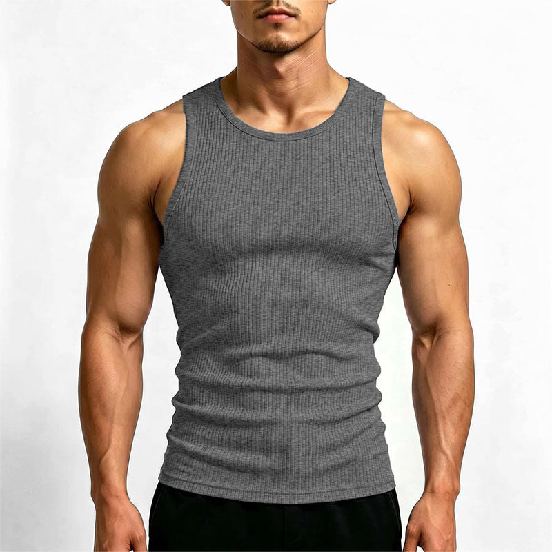 Haut sport sans manches pour hommes