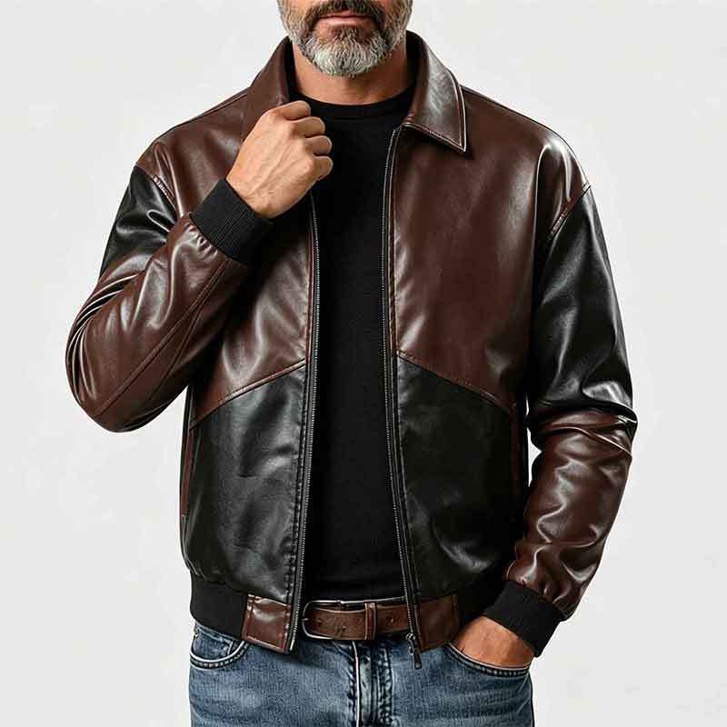 Veste de mode 3D haute rue simple à l'écart de style américain retro taille UE