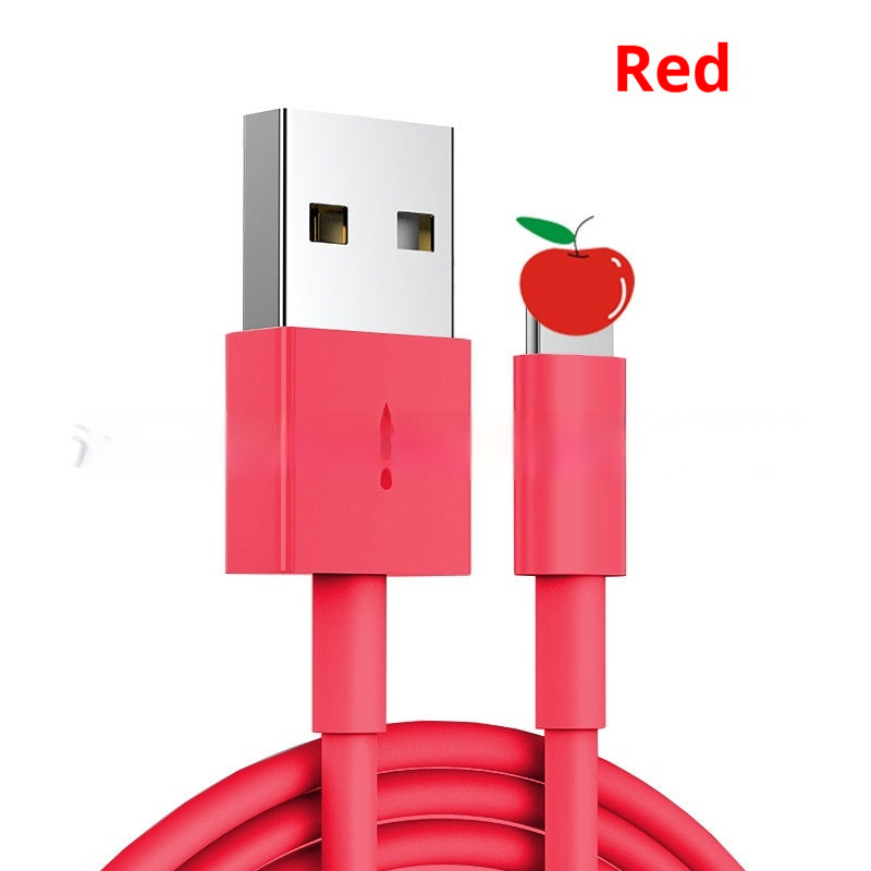 Câble de données couleur Câble de charge multicolore matériau TPE Anti-break