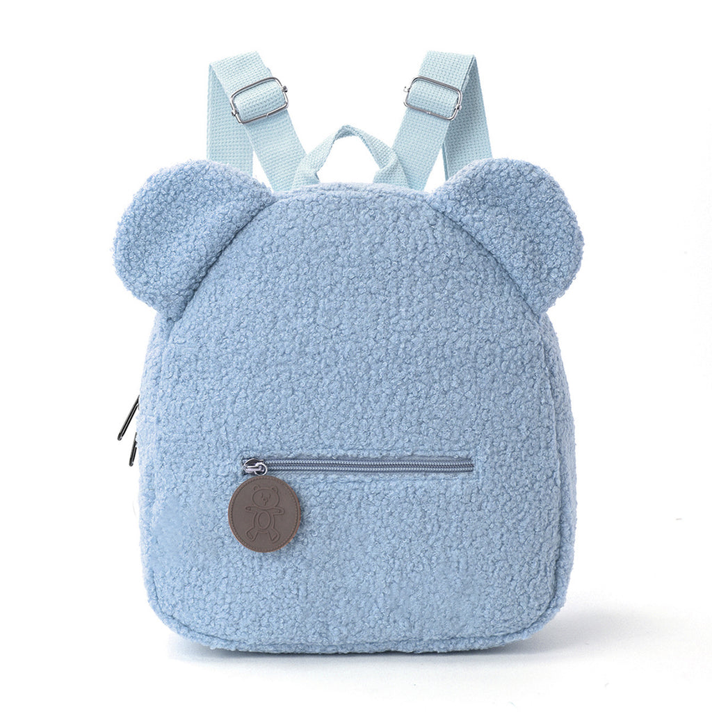 Sac à dos en peluche Mode populaire Casual Ear Teddy Bear Sac à dos Cartoon Sac à dos pour enfants-