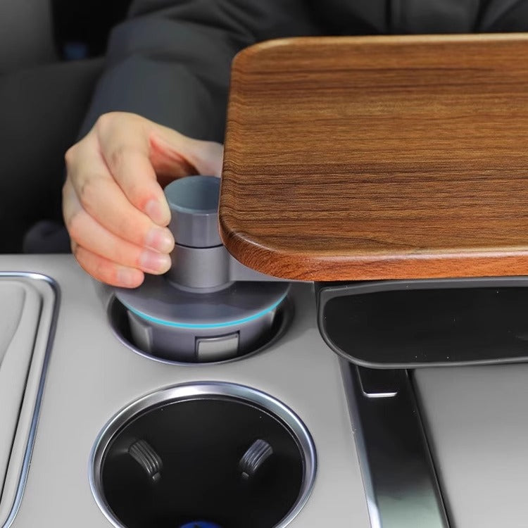 Plaque de table flottante en voiture
