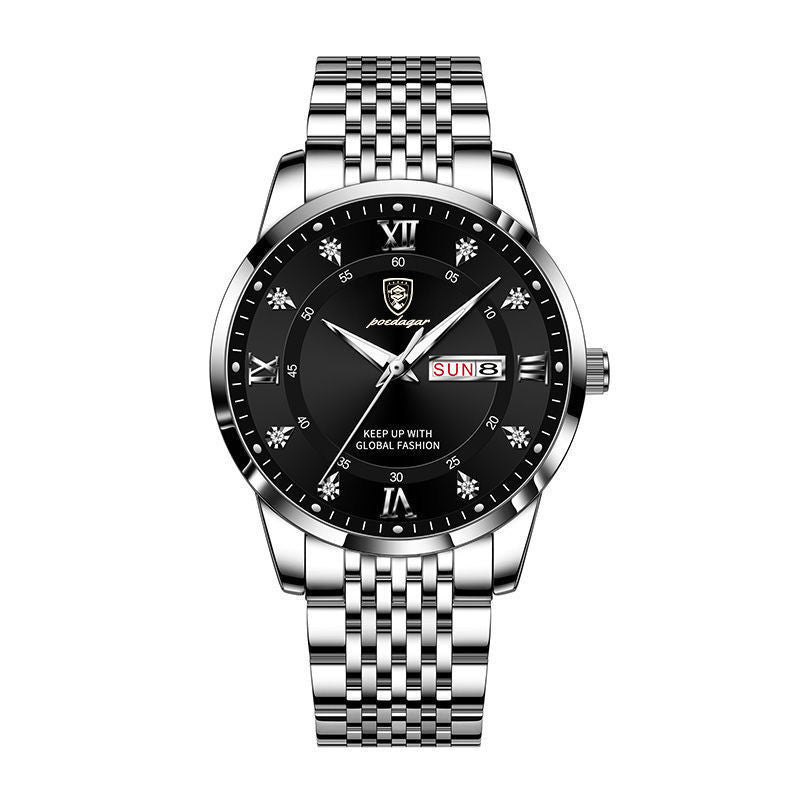 Lumineux montre homme mode coréenne