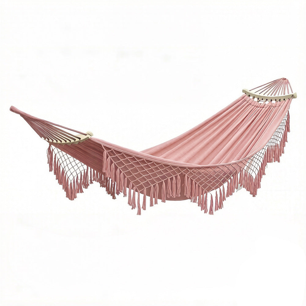 Double hamac pliable de loisirs en plein air