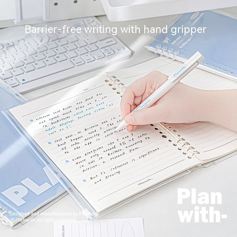 A5 can store a spiral-bound notebook