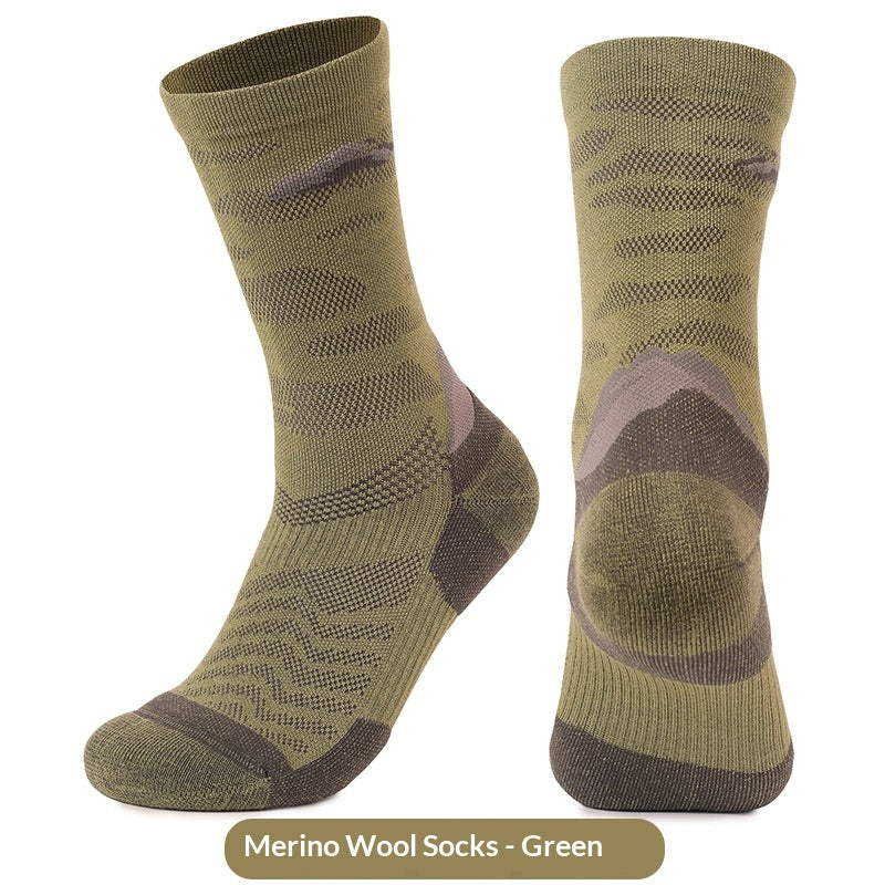 SpringSummer Chaussettes en laine mince pour hommes et femmes