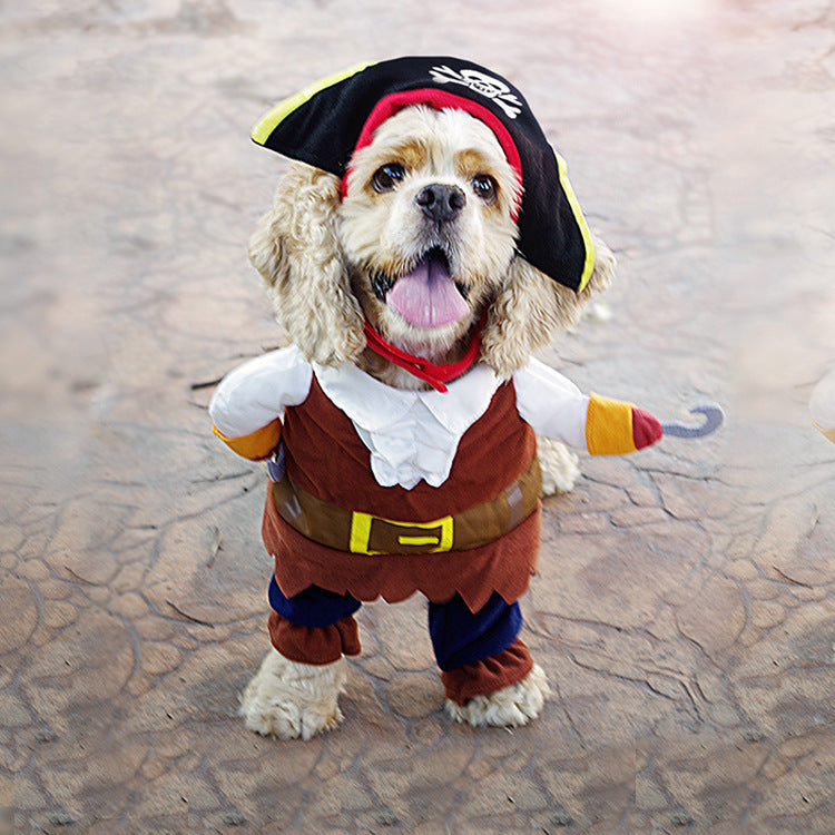 Costume de chien Best-seller pour Noël et Halloweenpirate policier ou transformer St
