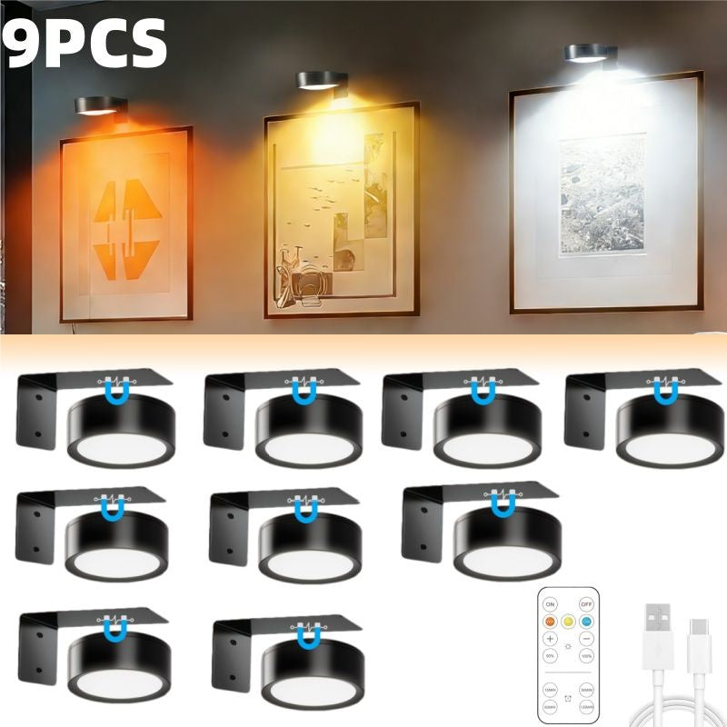 Lumières pour le mur