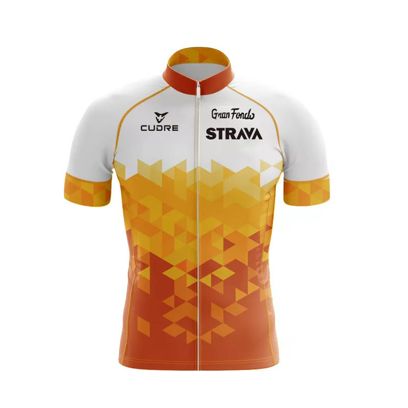 Ensemble de vêtements de vélo à manches courtes pour hommes