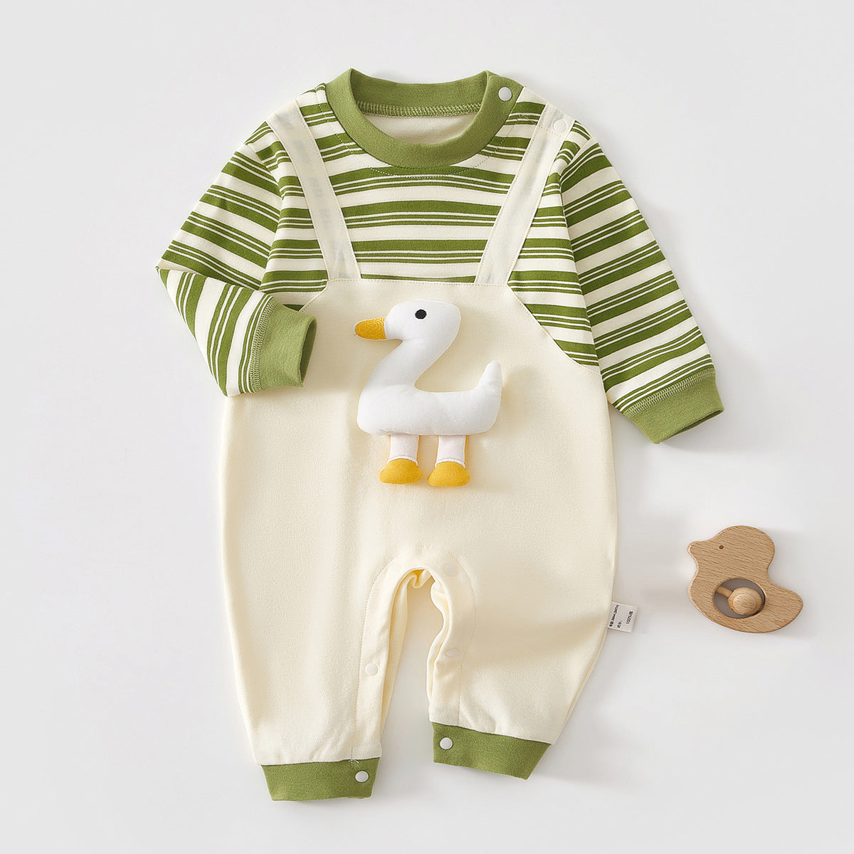 Cartoon Imprimer Bodysuit pour bébé et tout-petit à manches longues