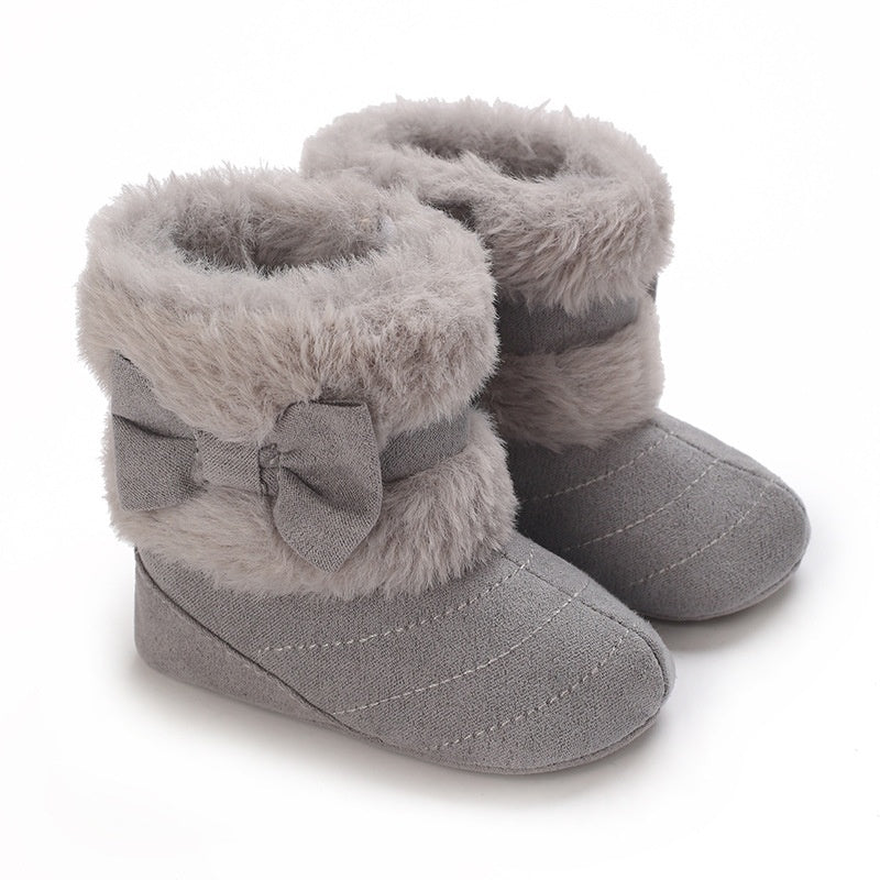 Bébé fille Année Chaussures Soft Sole Chaussures Hiver