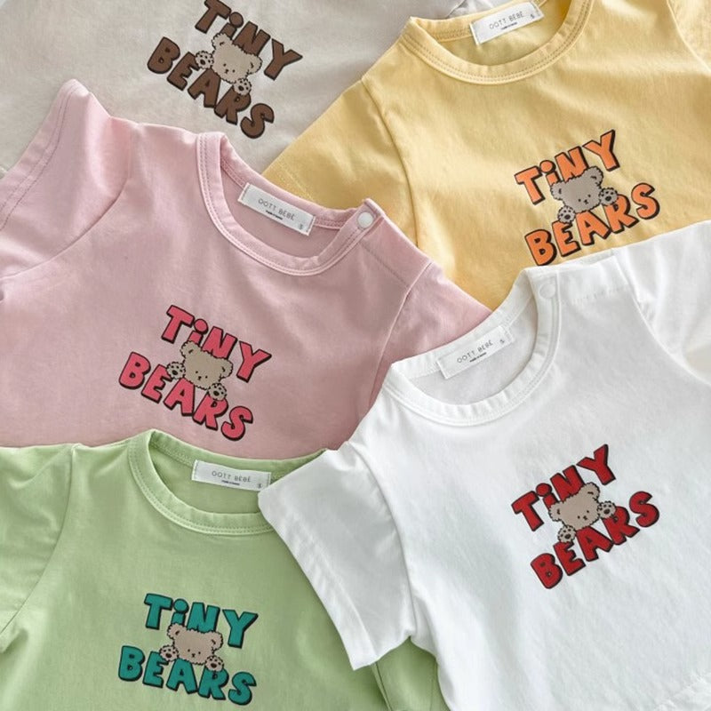 T-shirt bébé manches courtes Été mince