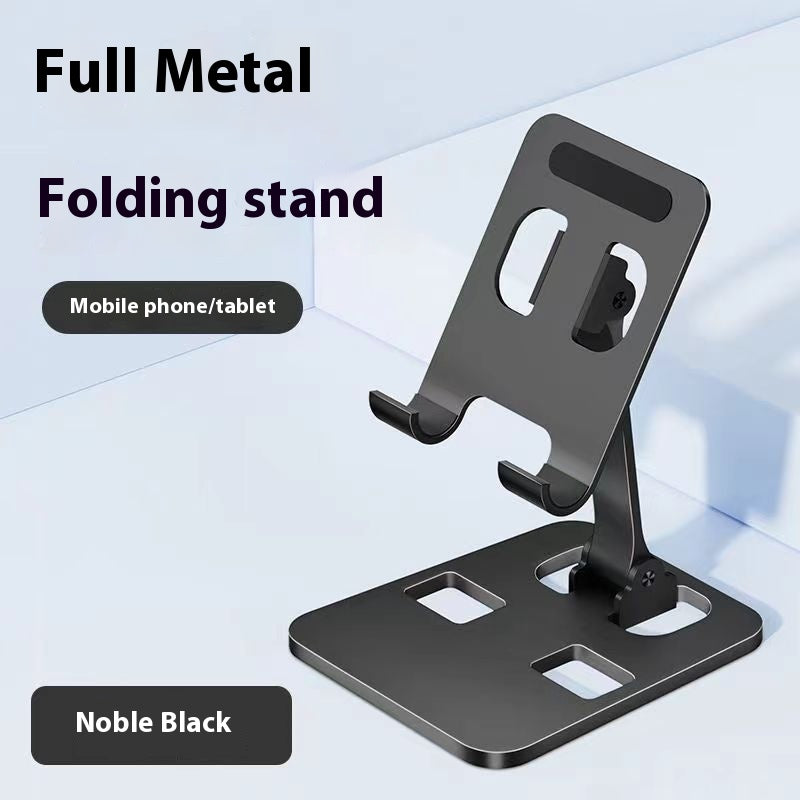 Rajustement multi-angle de pliage de bureau Porte-téléphone en alliage complet