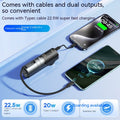 20W Charge rapide avec câble Alimentation mobile