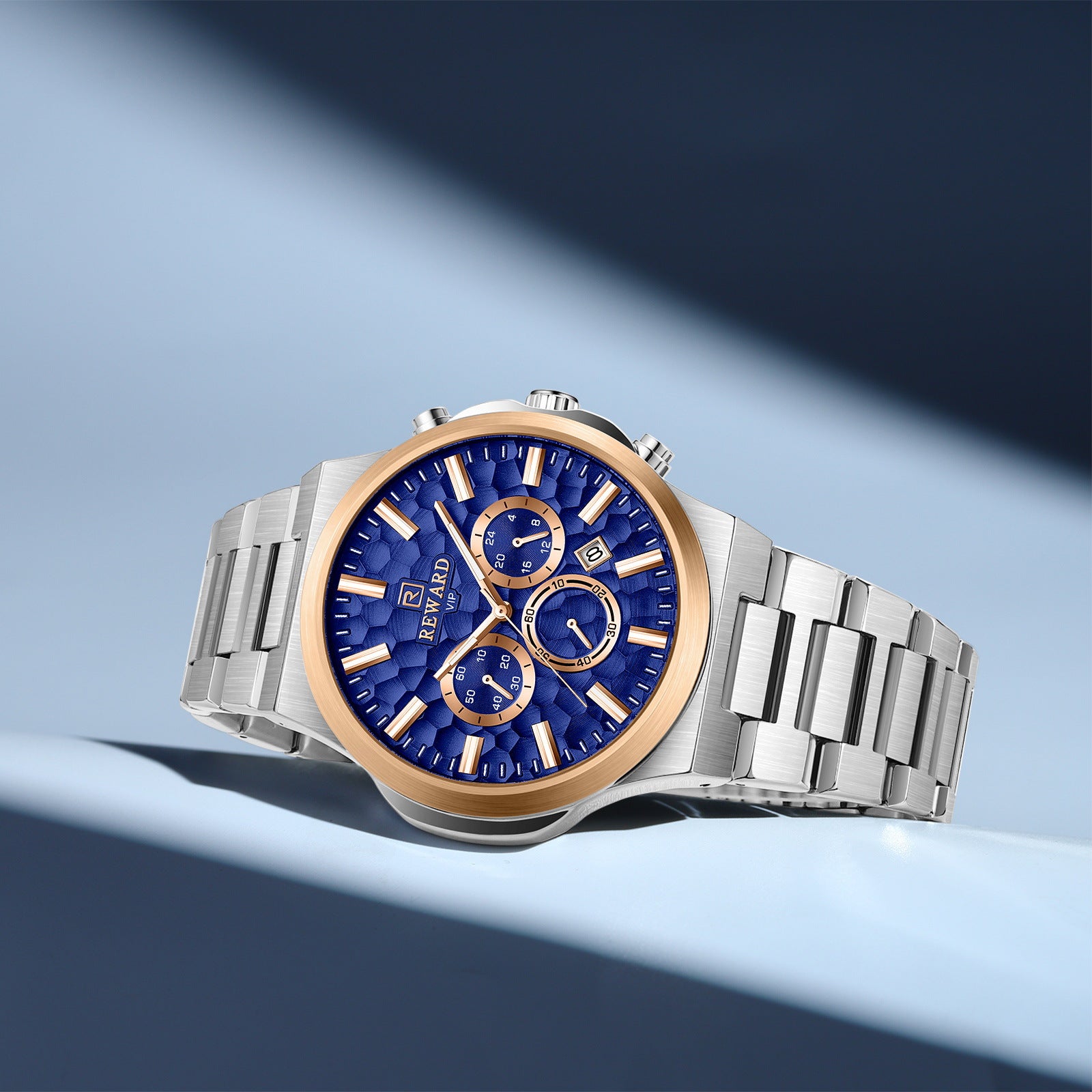Lumineux Imperméable Multifonctionnel Quartz Homme Montre