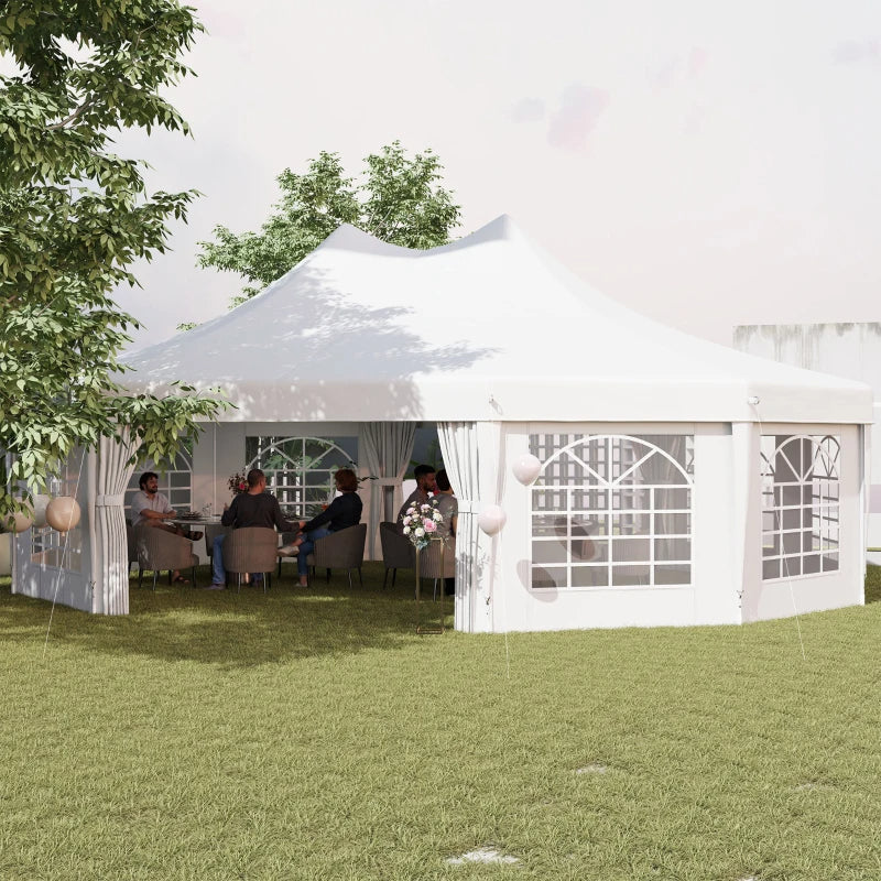 29' X 21' Canopy Party Event Tent avec 2 portes de recul