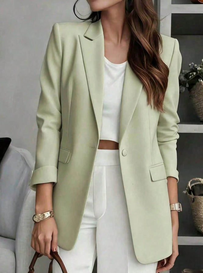 Blazer à manches longues imprimé