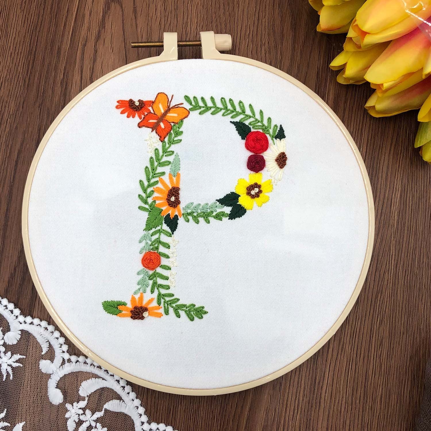 Broderie 3d Broderie faite à la main Broderie créative Diy Kit de tissu