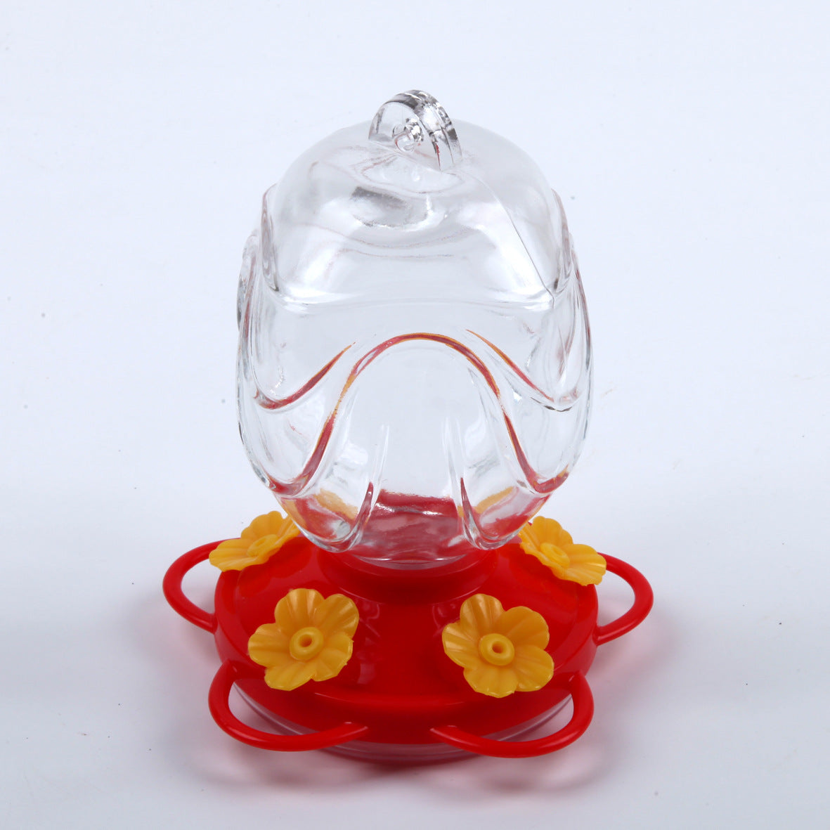 Décoration de jardin en verre peint nourrisseur de verre